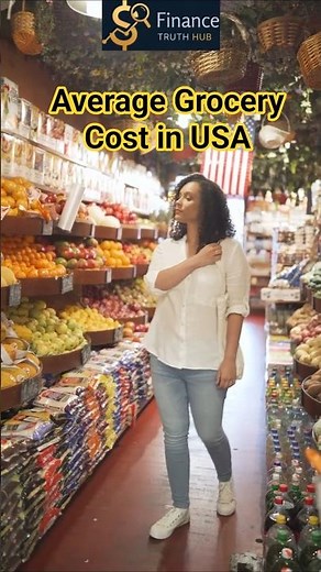 Average Grocery Cost in USA 2026 (Real Monthly Food Expenses) #finance #money #usa #groceries