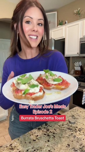 Delicious Burrata Toast Recipe with Trader Joe's Ingredients