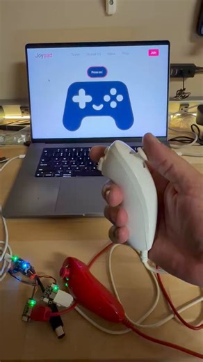 Dual Wii Nunchucks become one controller compatible with anything*