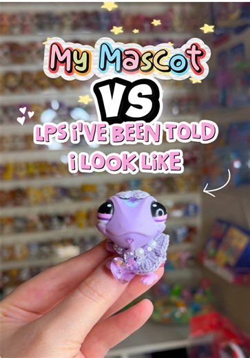What are YOUR LPS look-alikes?! 💜🎀🐾 #fyp #lps #lpstok #littlestpetshop #lpscollector