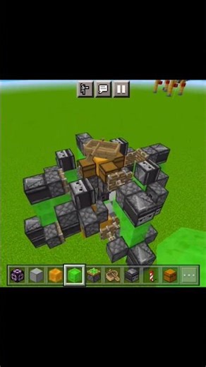 most compact 4 way flying machine in mcpe/bedrock