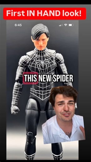 Toy News by ROCCOTHEGREAT on Instagram: "NEW marvel legends tobey maguire spider-man 3 figure early in hand look! Spiderman Hasbro"