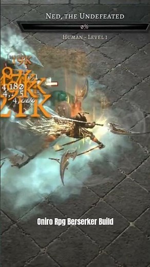 Oniro Rpg Berserker Build speed