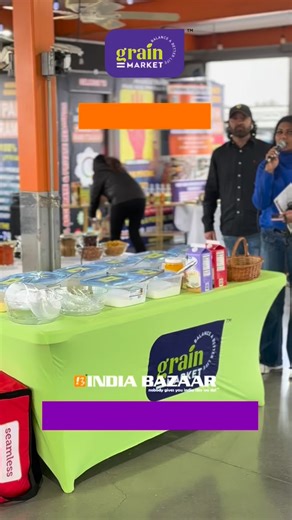 @dallasstarchef2026 Season 1 is officially LIVE today at India Bazaar 🍳✨ Hosted by @gargiproductions & @tastebudsbyanubhi the first round kicks off with contestants shopping right here at our store and cooking LIVE outside India Bazaar! Proud to have Grain Market as the Official Title Sponsor 🌿 The competition has begun — let the flavors speak! | India Bazaar