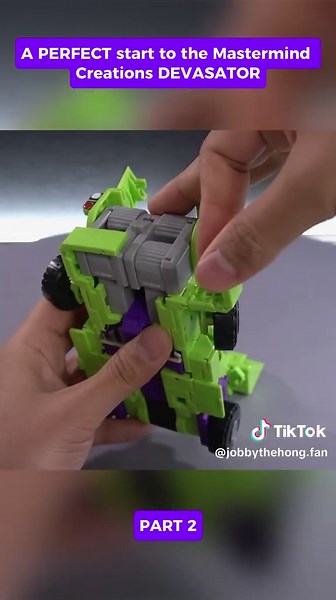 A PERFECT start to the Mastermind Creations DEVASTATOR | Part 3 #jobbythehong #toys #figure #transformers #review