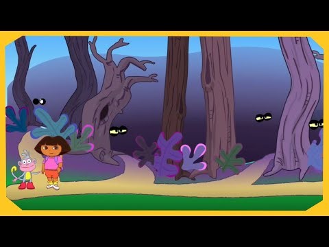 Dora the Explorer: Spooky Forest Gameplay (Browser Game)