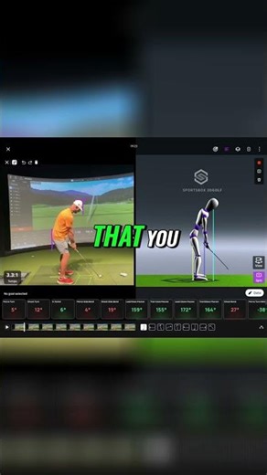 Golf Posture: Get Pro Alignment and Bend! #shorts