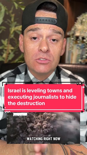 Israel is systematically leveling Southern Lebanon, erasing entire villages while executing the journalists who dare to document it. With nearly 300 media workers killed and the IDF using AI-faked propaganda to justify these assassinations, a deliberate media blackout is being enforced to hide the scale of the destruction. This is an intentional campaign to eliminate credible witnesses and ensure the world remains blind to the ethnic cleansing of an entire region. #lebanonrightnow #israellebanon