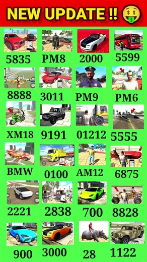 All Real code 💥 Indian bike driving 3d all new cheat code update + plugin cheat code