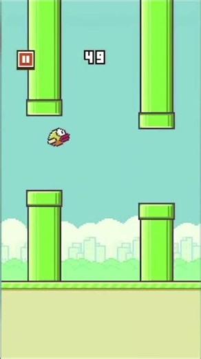 high score short in flappy bird #flappybird #clone #ethanb0206 #app #classic #2014