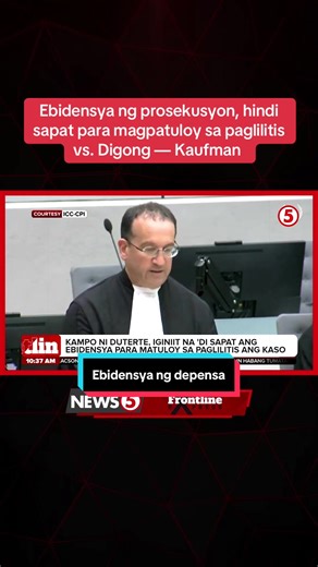 Duterte at ang Mga Patayan sa Drug War: Pahayag ng Depensa