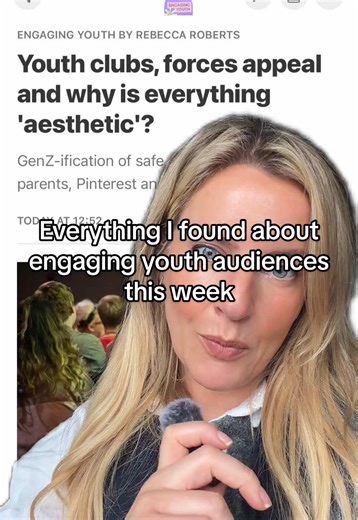 We back. A few highlights from Engaging Youth this week, including a few articles/stats from over the break as well as this week. Loves this listen on the impact of a youth club revival, low key obsessed with reading about @Penn State University existential despair class! And I loved this whole deep dive on “online aesthetics” Link in bio if you want Engaging Youth on Substack #youthmarketing #youthtrends #engagingyouth #genz #genalpha