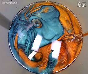 25M views · 2.8K reactions | This car repaint turned out pretty cool  Credit: dipyourcar.com | Canvas Arts | Facebook