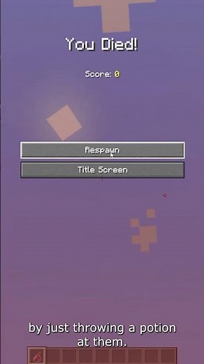 This Potion can kill ANYONE in Creative Mode