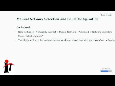 How to Fix Tesco Mobile Roaming Not Working Abroad – Enable, Manual Network & Bands