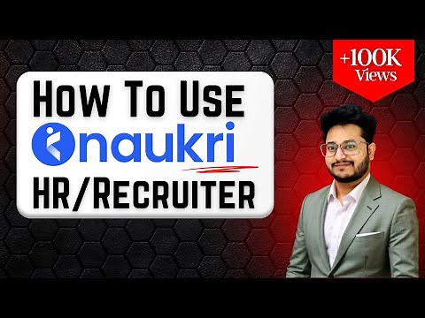 How to Use Naukri.com Portal | For Employer / HR / Recruiter | Naukri Job Portal Basics in Hindi