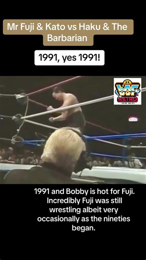 Mr Fuji & Kato vs Haku & The Barbarian | 1991 WWF Wrestling