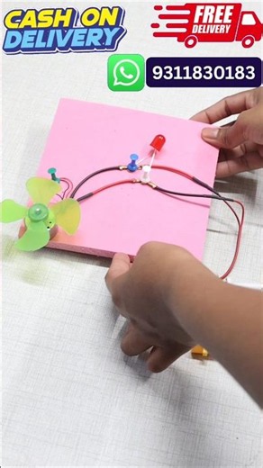 DIY BO Electric Generator Science Project kit For Students #shortvideo #shortsviral #youtube #shorts