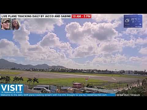 LIVE SXM Airport November 3 ✈️ - Maho Beach Sint Maarten