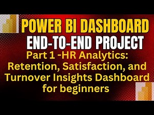 Part 1: Power BI End-to-End Project | HR Analytics Dashboard | HR Data Analysis Project in Power BI