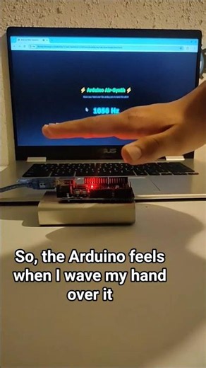#arduino #scifi project No sensor on PINs sense static electricity interference around it.