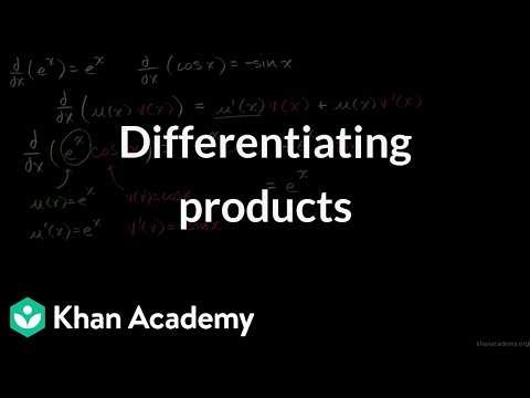 Differentiating products | Grade 11 | Math | NCERT | Khan Academy (IN accent)