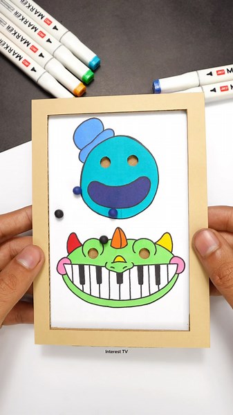 Poppy Playtime 4 Doey The Doughman X PianoSaurus Challenges Pinballs DIY Cardboard Game! #game