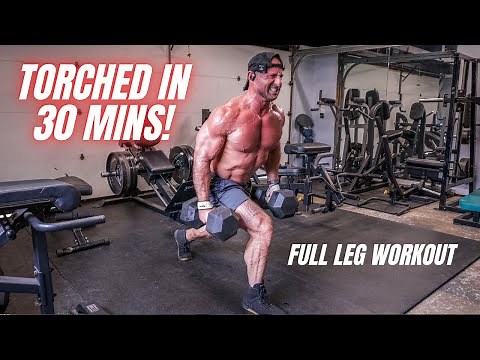 Garage Gym Homie’s BRUTAL Leg Day 🔥 Bodybuilding Training for Maximum Growth