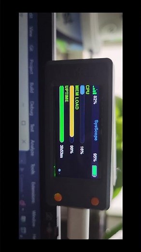 🔥 "Build a Real-Time PC Monitor with ESP32 – Must-Have for Gamers & Creators!"
