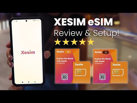 XESIM Physical eSIM Card | Review & Setup Guide