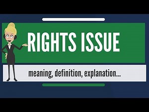 What is Rights Issue ? | How to Apply | Explained with Examples |