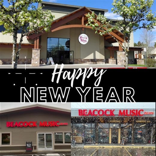 🎉 HAPPY NEW YEAR! 🍾 We hope that everyone has a safe and fun holiday! Let's ring in 2023 with some great music! | Beacock Music and Education Center