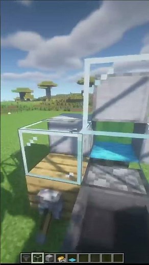 Minecraft AUTOMATIC FURNACE tutorial!