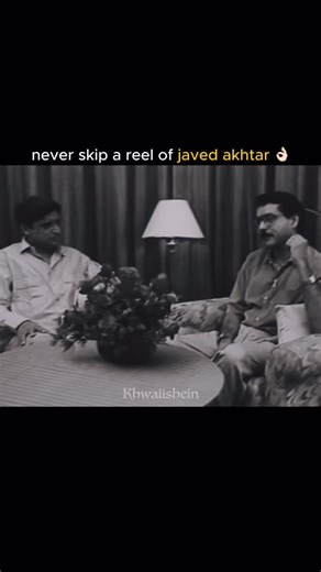 4.6K views · 10K reactions | Peak wisdom and deep perspective  Follow @khwaiishein for more such posts ••• #khwaiishein #explorepage✨ #poetry #javedakhtar #wisdom #perspective #peakwisdom ••• [ Javed Akhtar, Human Thinking, Peak Wisdom, Mentality ] | khwaiishein | Facebook