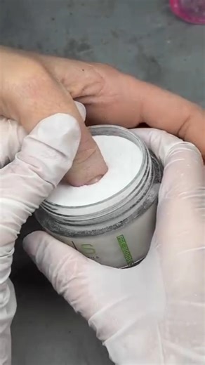 Easy French Nail Powder Tutorial