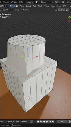 how to instantly fix messed up circles in blender