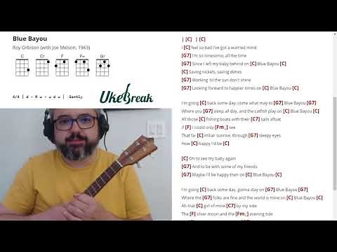 Blue Bayou - Roy Orbison - Ukulele-Play-Along