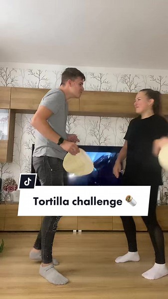 Tortilla Challenge: Fun Couple Moments and Laughter