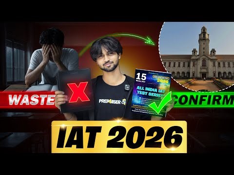 Stop Wasting Time for IAT 2026 ❌ | Do THIS to Confirm Your IISER Seat ✅