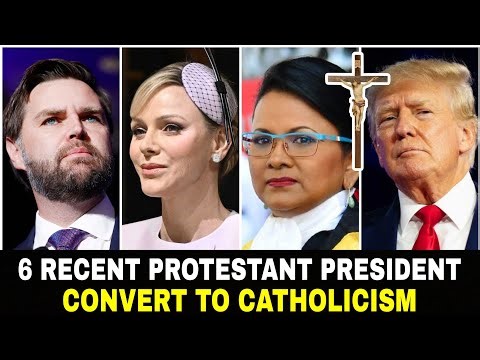 The public is SHOCKED, 6 PROTESTANT PRESIDENTS CONVERT to CATHOLICISM‼️The reason is this
