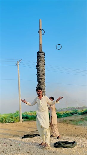 Strength That Defines Legends: Supreme Tyre Throw Challenge Beyond Glory#shorts