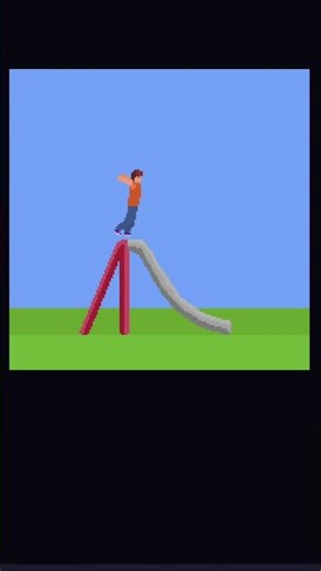 Ep #79 Burning slide #aseprite #animation #pixelcart #comment