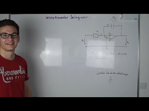 Invertierender Integrator / Inverting integrator | Elektrotechnik
