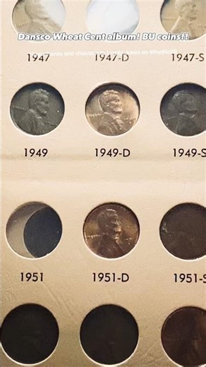 Dansco Album Wheat cents!! #coincollecting #numismatic