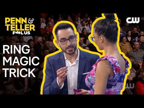 Magician Fools Penn & Teller with Ring Magic Trick | Penn & Teller: Fool Us | The CW