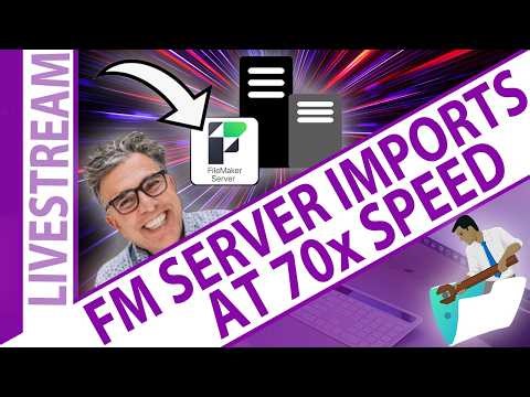 Make your Imports to FileMaker Server 70x Faster with Vince Menanno