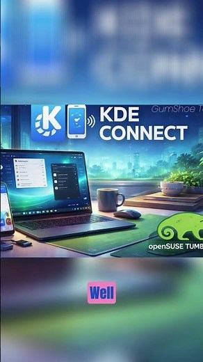 KDE Connect: Your Phone & Linux Desktop as ONE Device! #shorts
