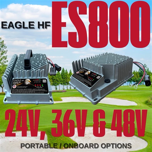 PRO Charging Systems on Instagram: "Eagle High Frequency ES800 A versatile charging solution built for demanding applications. The ES800HF delivers 800 watts of high-frequency charging in a compact, lightweight design—engineered for both portable and onboard use. • 800W Output • 24V, 36V & 48V Models • Weighs Just 11 lbs • PROView Link + CAN Capable • Standard & Marine Configurations Available To Learn More, Go To: https://dualpro.com/collections/eagle-hf (Link In Bio) #ES800HF #HighFrequencyCha