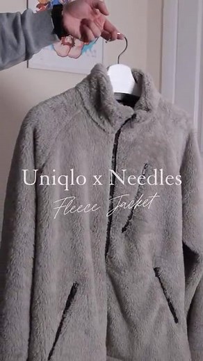 Uniqlo x Needles Fleece Jacket - On Body Look & Sizing #lifewear #uniqlo