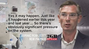 18K views · 135 reactions | NSW Premier Dominic Perrottet has indicated the crisis hitting our health system might force yet another suspension of elective surgery. In the past 24 hours, the number of #COVID19 patients admitted to hospital AND intensive care - has increased. #9News | Nightly at 6pm | 9 News Sydney | Facebook